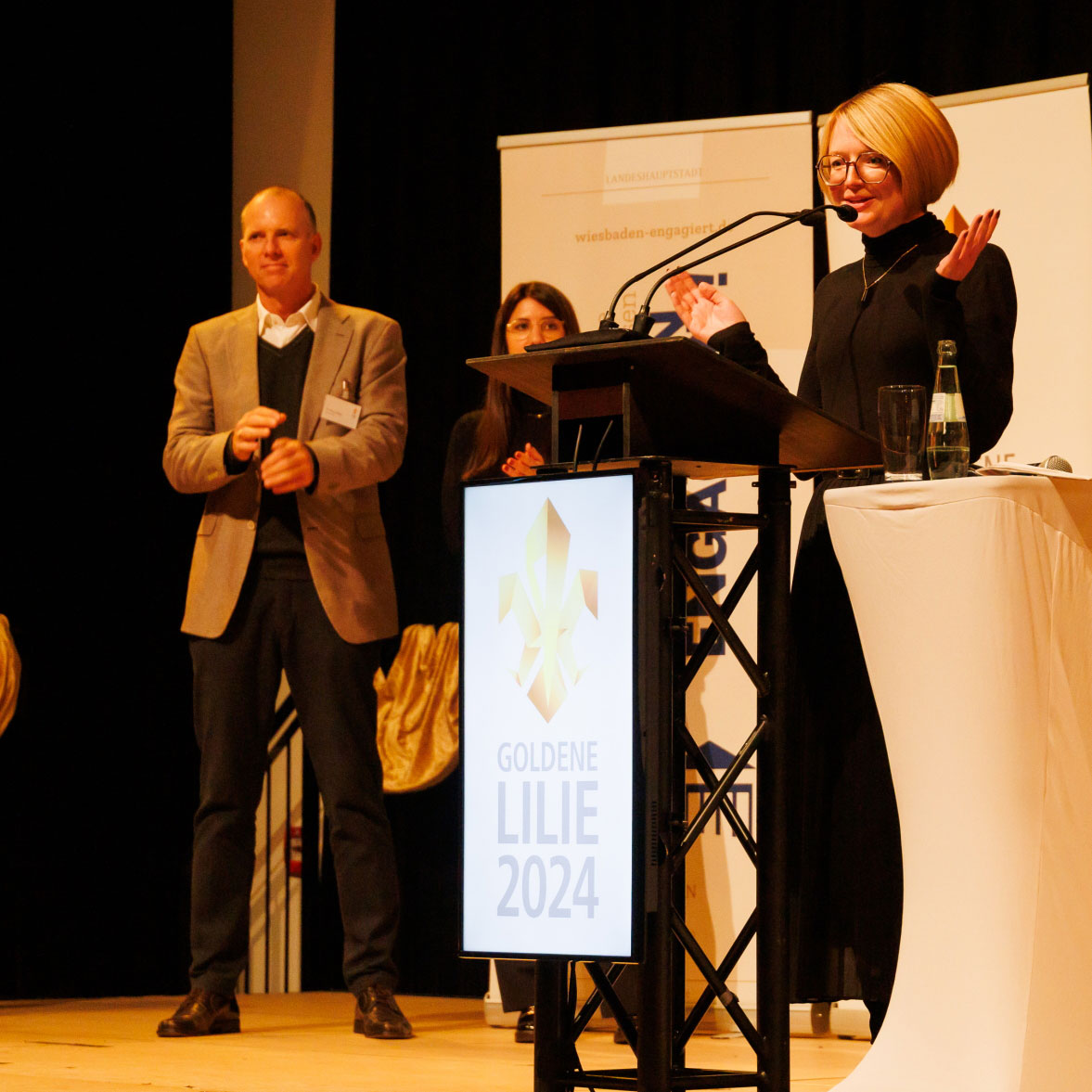 Die Goldene Lilie, Foto Preisverleihung